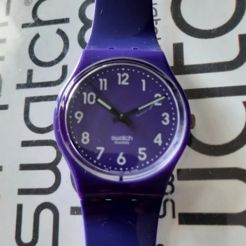 Swatch Callicarpa GV121 2010 Standard Gents 34mm Band Still Flexible